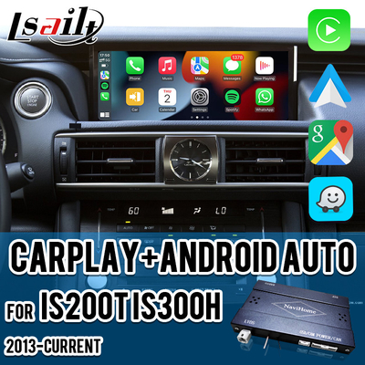 पिन टू पिन Apple CarPlay इंटरफेस के लिए लेक्सस IS IS250 IS350 IS300 IS200t 2013-2021 एंड्रॉइड ऑटो डिकोडर, मिरर लिंक