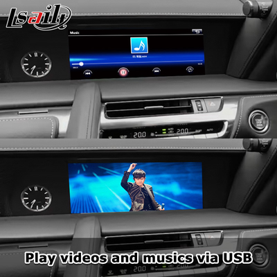 लेक्सस LC500h 2017-वर्तमान NX LX LS GS के लिए वायरलेस CarPlay इंटरफेस एंड्रॉइड ऑटो जीपीएस नेविगेशन