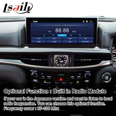 लेक्सस LX 450d 570 570s VDJ200 J200 2016-2021 के लिए Lsailt एंड्रॉइड कारप्ले वीडियो इंटरफ़ेस