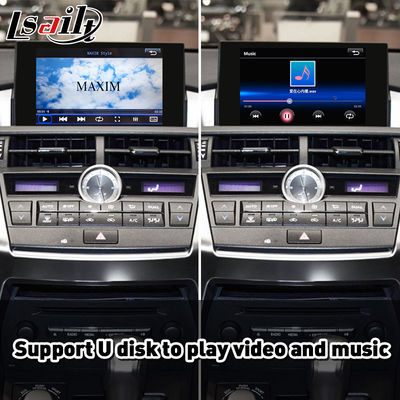 Lsailt / Navihome लेक्सस NX300h NX200t नॉब कंट्रोल 2014-2017 NX ES RX के लिए Android Auto Carplay इंटरफ़ेस