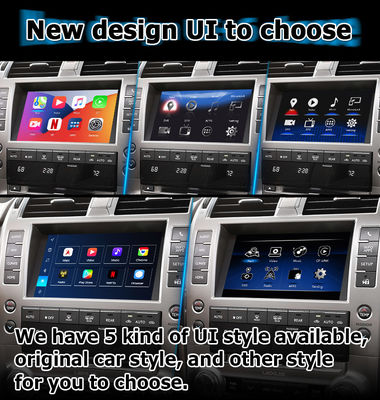 लेक्सस GX460 Android 13 मल्टीमीडिया कारप्ले एंड्रॉइड ऑटो वीडियो इंटरफ़ेस