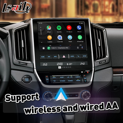 टोयोटा लैंड क्रूजर 200 LC200 VX VXR VX-R 2016-2021 के लिए Lsailt Android मल्टीमीडिया वीडियो इंटरफ़ेस