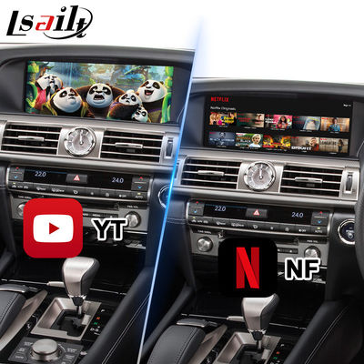 Lsailt 8+128GB एंड्रॉयड मल्टीमीडिया वीडियो इंटरफेस 2012-2017 लेक्सस LS460 LS 600h 460L के लिए