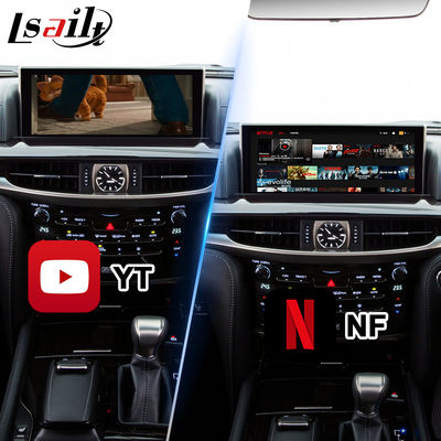 Lsailt Android Carplay Multimedia Video Interface for 2016-2021 लेक्सस LX 570 LX450d LX570