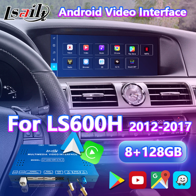 लेक्सस LS600h LS460 2012-2017 के लिए Lsailt 8+128GB एंड्रॉइड मल्टीमीडिया कारप्ले इंटरफेस बॉक्स