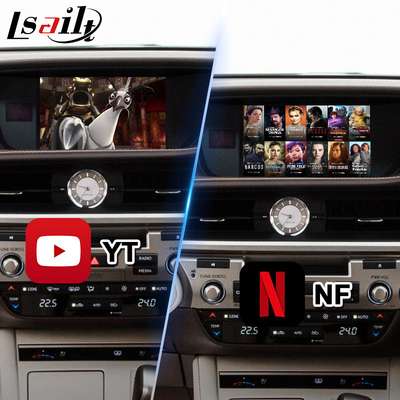8+128GB Lsailt एंड्रॉयड नेविगेशन वीडियो इंटरफेस के लिए लेक्सस ES 350 300h 250 200 XV60 माउस नियंत्रण 2012-2018