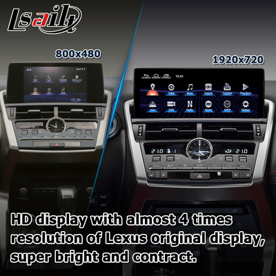 NX300 NX300h लेक्सस एंड्रॉयड बड़ी स्क्रीन 10.25 इंच एंड्रॉयड कारप्ले उन्नयन