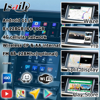कारप्ले नेविगेशन एंड्रॉयड नेविगेशन वीडियो इंटरफेस Infiniti QX50 2018