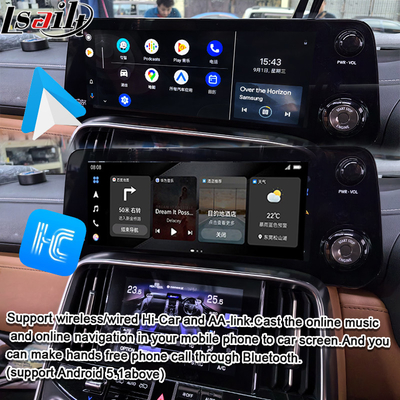 Lsailt क्वालकॉम एंड्रॉइड वीडियो इंटरफेस के लिए लेक्सस LX600 LX500d RX ES NX 2021- समर्थन यूट्यूब, नेटफ्लिक्स, वायरलेस कारप्ले