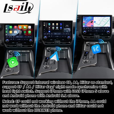 लेक्सस GX550 GX550h क्वालकॉम 6125 8+128GB पर आधारित एन्ड्रोइड 13 वीडियो इंटरफ़ेस