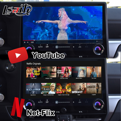पिन टू पिन एंड्रॉइड इंफोटेनमेंट इंटरफेस लेक्सस GX550 2024 RX NX LX ES के लिए यूट्यूब, नेटफ्लिक्स, गूगल प्ले, वेज शामिल हैं