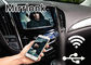 मिराकास्ट 3डी लाइव मैप यूएसबी स्टीयरिंग व्हील कंट्रोल के साथ कैडिलैक के लिए एंड्रॉइड ऑटो इंटरफेस