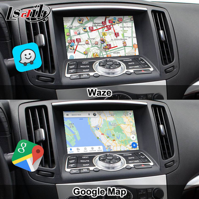 इन्फिनिटी G35 G37 Q60 Q40 2008-2016 के लिए 8G एंड्रॉयड इन्फोटेनमेंट मॉड्यूल में यूट्यूब, गूगल प्ले शामिल है