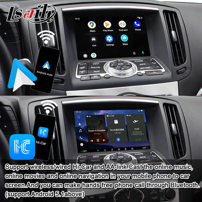 इन्फिनिटी Q60 G37 G35 Q40 2008-2016 के लिए Lsailt 8G एंड्रॉइड इन्फोटेनमेंट मॉड्यूल वायरलेस कारप्ले, एंड्रॉइड ऑटो शामिल