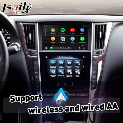 Lsailt CP + AA OEM एकीकरण कारप्ले इंटरफेस 2020-2023 Infiniti Q50 के लिए