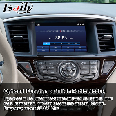 निसान पाथफाइंडर R52 के लिए Lsailt Android वीडियो इंटरफ़ेस वायरलेस कारप्ले Android Auto के साथ