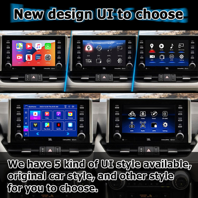 8+128GB एंड्रॉयड 13 कारप्ले एंड्रॉयड इंटरफेस For Toyoat RAV4 2019 To Present टच एन गो 3