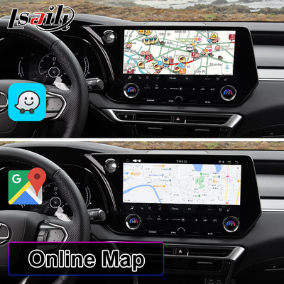 Lsailt Android Carplay मल्टीमीडिया वीडियो इंटरफ़ेस 2023-वर्तमान लेक्सस आरएक्स आरएक्स 350 आरएक्स 350h आरएक्स 450h आरएक्स 500h एएल 30 के लिए