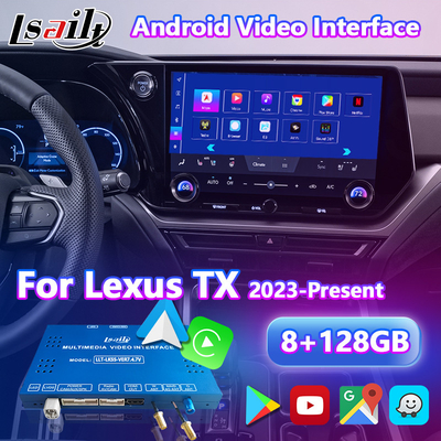 2023-वर्तमान लेक्सस TX TX350 TX500h के लिए Lsailt एंड्रॉयड कारप्ले मल्टीमीडिया वीडियो इंटरफ़ेस