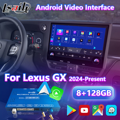 2024-वर्तमान लेक्सस GX GX550 के लिए Lsailt एंड्रॉयड कारप्ले मल्टीमीडिया वीडियो इंटरफ़ेस