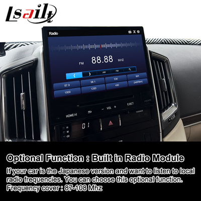 टोयोटा लैंड क्रूजर LC200 GXR GX-R FST LC 200 2018-2022 के लिए Lsailt Android मल्टीमीडिया वीडियो इंटरफ़ेस