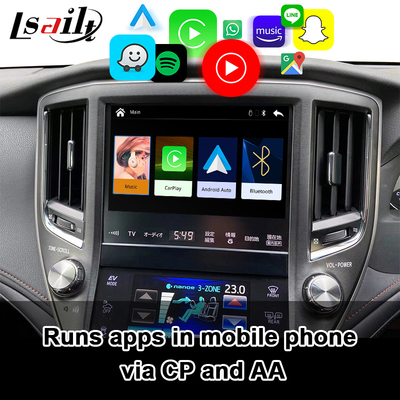 Lsailt वायरलेस Apple CarPlay Crown S210 2013-2016 AWS210 GRS210 GWS214 GWS215 Majesta Athlete Royal Saloon समर्थन रिवर्स कैमरा, एंड्रॉइड ऑटो के लिए इंटरफ़ेस