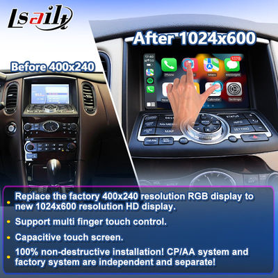 2007-2017 Infiniti EX25 EX35 EX37 EX30d EX QX50 के लिए Lsailt Android Auto Carplay स्क्रीन