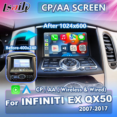 2007-2017 Infiniti EX25 EX35 EX37 EX30d EX QX50 के लिए Lsailt Android Auto Carplay स्क्रीन