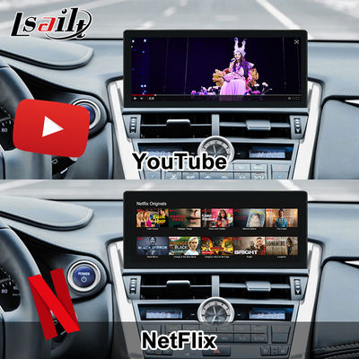 10.25 इंच लेक्सस एंड्रॉयड स्क्रीन