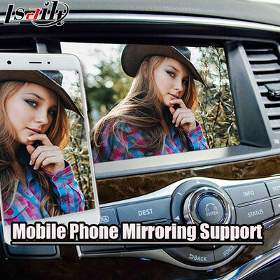 कारप्ले इंटरफेस फॉर पेट्रोल 2020-2023 निसान Y62 ऑस्ट्रेलियाई संस्करण एकीकृत वायरलेस एंड्रॉइड ऑटो, मोबाइल फोन मिररिंग, रिवर्स कैमरा