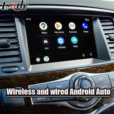 कारप्ले इंटरफेस फॉर पेट्रोल 2020-2023 निसान Y62 ऑस्ट्रेलियाई संस्करण एकीकृत वायरलेस एंड्रॉइड ऑटो, मोबाइल फोन मिररिंग, रिवर्स कैमरा