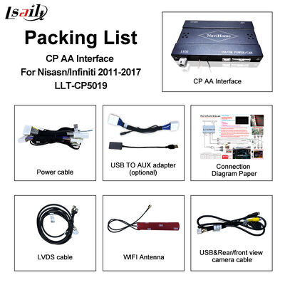 एंड्रॉइड ऑटो, ब्लूटूथ, वाईफाई, यूट्यूब संगीत के साथ पाथफाइंडर आर 51 डी 40 नवरा 08आईटी के लिए वायरलेस एप्पल कारप्ले इंटरफ़ेस