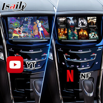 Lsailt Android Carplay मल्टीमीडिया वीडियो इंटरफेस के लिए 2014-2019 कैडिलैक एटीएस क्यूई सिस्टम
