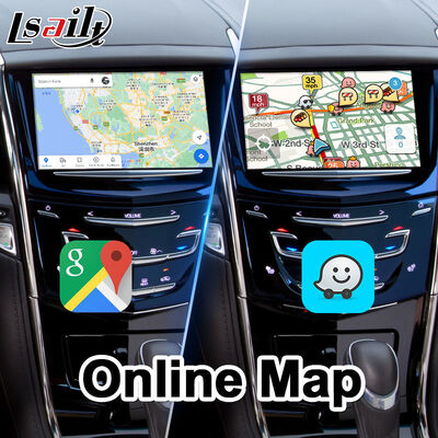 Lsailt Android Carplay मल्टीमीडिया वीडियो इंटरफेस के लिए 2014-2019 कैडिलैक एटीएस क्यूई सिस्टम