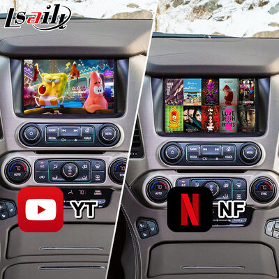 2015-2020 GMC Yukon Intellilink सिस्टम के लिए Lsailt Android Carplay मल्टीमीडिया वीडियो इंटरफ़ेस