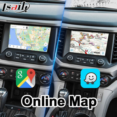 2016-2019 GMC Acadia Intellilink सिस्टम के लिए Lsailt Android GPS नेविगेशन सिस्टम कारप्ले इंटरफ़ेस