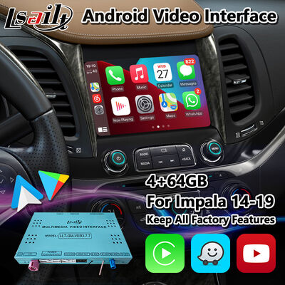 कारप्ले के साथ Chevrolet Impala Mylink सिस्टम के लिए Lsailt एंड्रॉयड मल्टीमीडिया इंटरफ़ेस