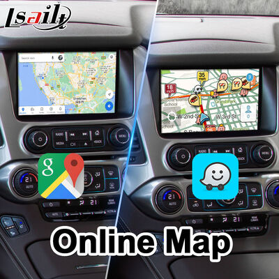 Chevrolet GMC Tahoe 2015 के लिए Lsailt Android Carplay मल्टीमीडिया इंटरफ़ेस