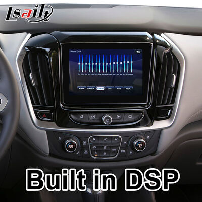 शेवरलेट ट्रैवर्स जीपीएस नेविगेशन के साथ एंड्रॉयड कारप्ले मल्टीमीडिया इंटरफ़ेस