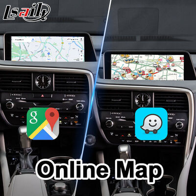 2016-2019 RX 350 RX450h RX200t RX350L RX450L RX300 RX350 के लिए Lsailt Android Carplay लेक्सस वीडियो इंटरफ़ेस