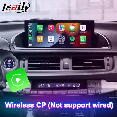 लेक्सस सीटी 200h एफएसपोर्ट 2017-2022 के लिए एलसेल्ट एंड्रॉइड नेविगेशन वीडियो इंटरफ़ेस