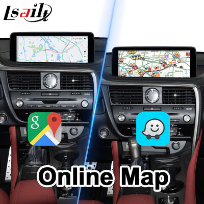2019-2022 लेक्सस आरएक्स 300 आरएक्स 450h RX350L RX450hL RX350 RX300 के लिए एलएसएल्ट एंड्रॉइड कारप्ले वीडियो इंटरफ़ेस