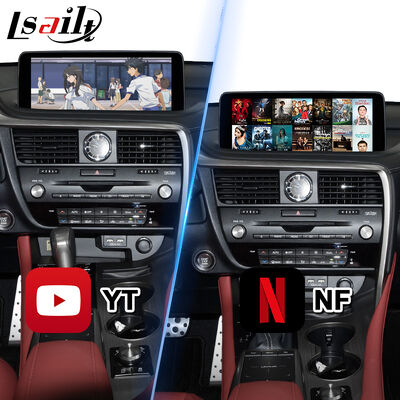 2019-2022 लेक्सस आरएक्स 300 आरएक्स 450h RX350L RX450hL RX350 RX300 के लिए एलएसएल्ट एंड्रॉइड कारप्ले वीडियो इंटरफ़ेस