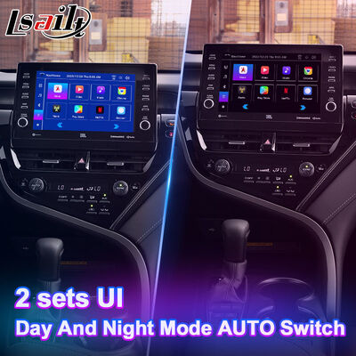 2021-2024 टोयोटा कैमरी हाइब्रिड XSE XLE SL SE XV70 के लिए Lsailt Android Carplay नेविगेशन वीडियो इंटरफ़ेस