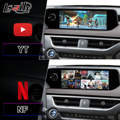 2018-2021 लेक्सस UX 300e UX200 UX250h UX300e के लिए एलसैल्ट एंड्रॉइड कारप्ले मल्टीमीडिया स्क्रीन