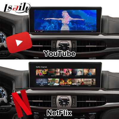 LX570 लेक्सस RX GX LS NX ES इंटीग्रेशन के लिए OEM Android अपग्रेड मॉड्यूल वायरलेस कारप्ले, एंड्रॉइड ऑटो, यूट्यूब, नेटफ्लिक्स