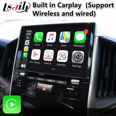 Toyota Land Cruiser LC200 LC-GT GXR 2018-2021 Touch 3 के लिए 4+64GB Android Carplay वीडियो इंटरफ़ेस