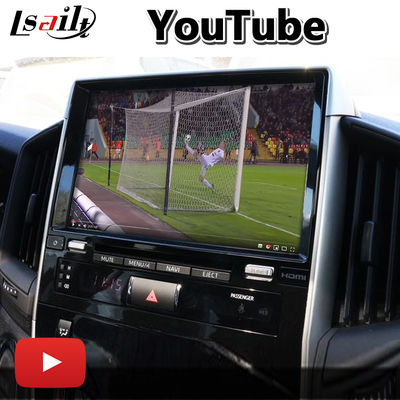 Toyota Land Cruiser LC200 LC-GT GXR 2018-2021 Touch 3 के लिए 4+64GB Android Carplay वीडियो इंटरफ़ेस