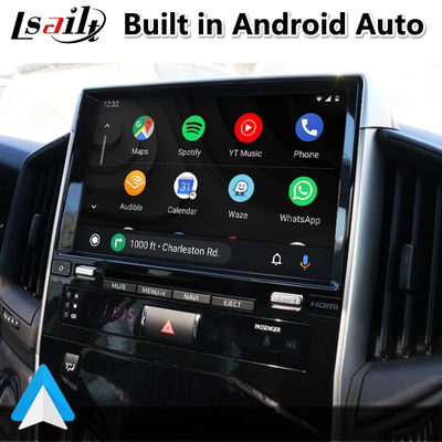 Toyota Land Cruiser LC200 LC-GT GXR 2018-2021 Touch 3 के लिए 4+64GB Android Carplay वीडियो इंटरफ़ेस