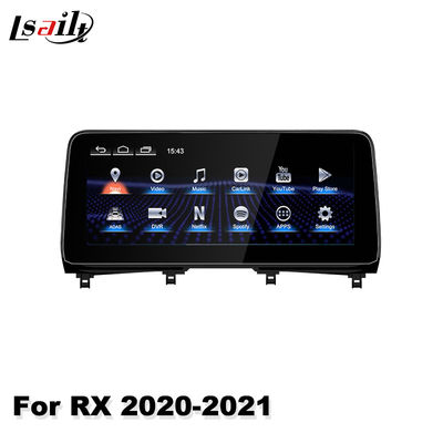 लेक्सस RX RX350 RX450h के लिए Lsailt 12.3 इंच वायरलेस एंड्रॉइड ऑटो कारप्ले मल्टीमीडिया स्क्रीन